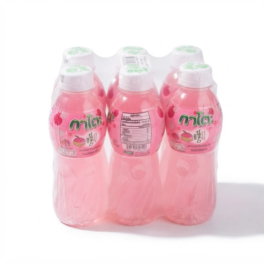 กาโตะ เครื่องดื่มกลิ่นลิ้นจี่ 250 กรัม (6 ชิ้น)